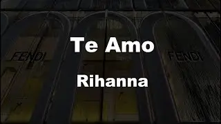 Karaoke♬ Te Amo - Rihanna 【No Guide Melody】 Instrumental
