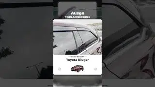 Make Every Drive Cool and Stylish with AUSGO High-Quality Kluger Weather Shields. #toyota #kluger