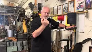 Ice pick position. Morgan&rsquo;s Training Academy.