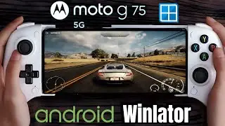 Moto G75 Snapdragon 6 gen 3 Test Need for Speed: Rivals PC en Android con Winlator 
