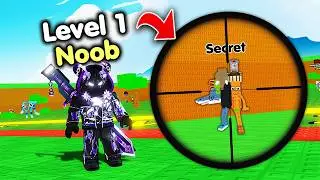 Starting Over as NOOB with OP SECRET in Snipe a Brainrot! (Roblox)