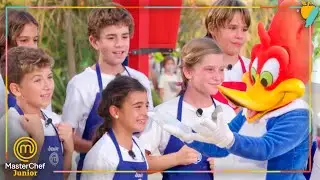 Woody elige al equipo ganador de la prueba: ¡EL AZUL!  | MasterChef Junior 9
