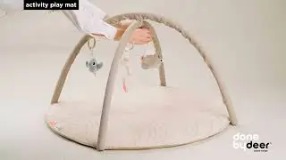 activity play mat | soft, stimulating and flexible | Done by Deer