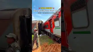 TRAIN ACCIDENT #shortsvideo #instagram #train #shorts #trainvideo #locopilot