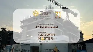 4th Slab Casting | Growth Master | The Kaamdhenu Builders