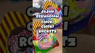 Jajan Berhadiah Choki Choki Rocketz #chokichoki #spongebob #surprise #hadiah #misteri #goduplotv