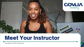 GovLia Academy | Meet your Instructor
