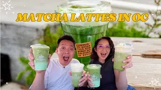Trying Matcha Latte in OC