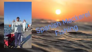 Spanish Mackerel fishing from Jetty