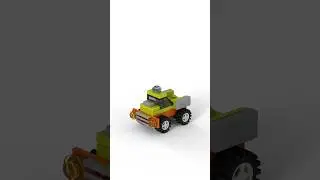 LEGO Off-Road Truck Build &ndash; Tiny But Powerful! 🚙💥 #Shorts