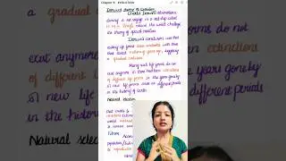 Evolution - Theory of Natural Selection! #Class12 #NCERT #NEETbiologytamil  @crackNEETBiologyy