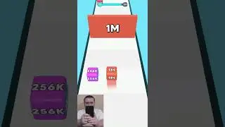 2048 Cube Run: Run and Merge❗Level 108❗#2048 #games #shorts