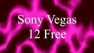 Sony Vegas Pro 12 Free