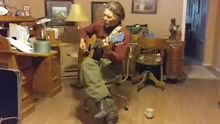 Alan McClure performs 