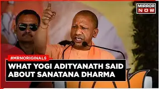Sanatana Dharma Row: CM Yogi Adityanath Says Sanatana Dharma Only Religion | Udhayanidhi Stalin