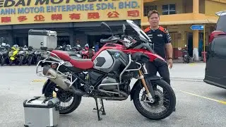 Full Loan ! 2018 Bmw Gsa1200 Gs1200 Adventure Akrapovic Full System & 3 Aluminium Bmw Box ! G.C.Ann
