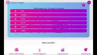 Flutter Crypto Responsive Web App: Desktop, Mobile & Tablet #OttomanCoder