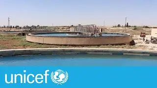 UNICEF&rsquo;s rehabilitation works improve access to safe drinking water for people in Aleppo