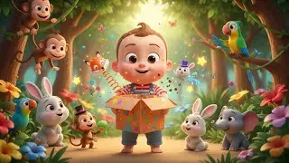 The Magical Surprise Box | kids nursery rhymes | Baby Song, Fun Surprise Cartoon 🎁✨
