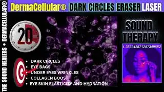 Remove Dark Circles, Eye Bags, Boost Skin Hydration, Collagen NAd+ I Binaural Beats Subliminal