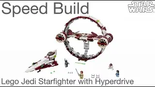 Lego Jedi Starfighter with Hyperdrive 75191 - Speed Build