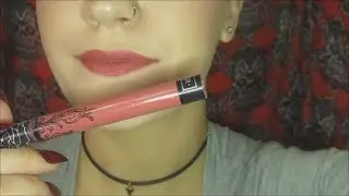 Kat Von D Everlasting Liquid Lipstick in Double Dare | Swatch