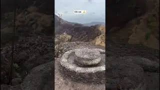 Unexplored Shiva temple on the hill #shorts