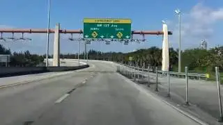Dolphin Expressway (FL 836 from FL 826 to FL 825) westbound