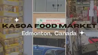 Vlog: Went shopping at the Kasoa Food Market, Edmonton, Canada/ African and Caribbean Food Store