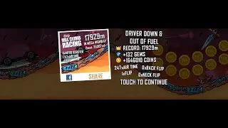 (WR) Hill Climb Racing Fast Car + Mega Highway 17929m (full run)