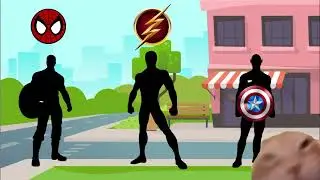 💣 Guess the Shadowed Heroes! 🔍✨#GuessTheHero #ShadowChallenge #CartoonQuiz