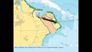 How To Apply Notices to Mariner  To Nautical Chart ? #lifeatsea #navy #merchantnavy