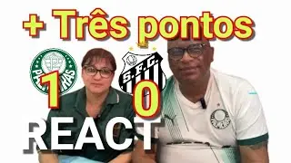 REACT PALMEIRAS 1 X 0 SANTOS! + 3 PONTOS IMPORTANTES 