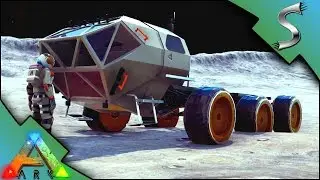 LUNER ROVER ROADTRIP! RAIDING MOON BASES! - Ark: Moon Survival [Gameplay E3]