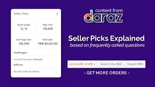 Boost Your Sales 💥 Product Ranking with Seller Picks on Daraz pk