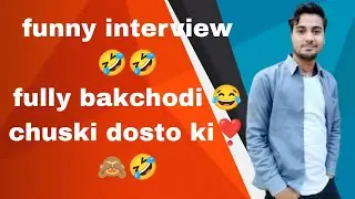 funny interview 😅😅 || chuski 🤣🤣 #viral #4unknown #14980 #comedy