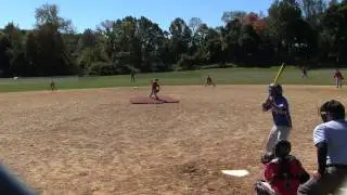 Jake Danyluk Home Run OC Thunder 12U vs HV Isotopes 10 5 2014