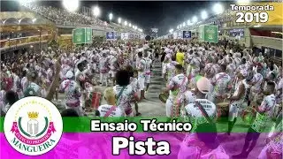 Mangueira 2019 - Bateria no ensaio t&eacute;cnico (Pista) - Apoteose ao vivo