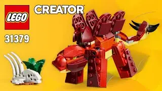 LEGO Stegosaurus (31379) Alternate Build for Creator 3in1 Fierce Dinosaur | Building Instructions