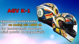 Prezentacja kasku AGV K1. Jeden z najlepszych kask&oacute;w sportowych do 1000 zł?