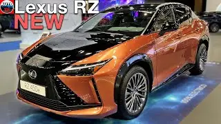 NEW 2023 Lexus RZ 450e Electric SUV - DESIGN interior, exterior