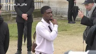Caleb McLaughlin [Stranger Things] - Dior Menswear FW25/26 fashion show in Paris - 24.01.2025