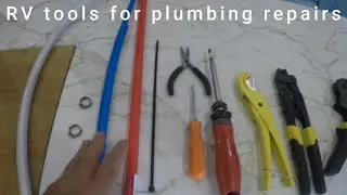 RV tech cost up to $300 do it yourself Tools needed for Plumbing repair. #rvmaintenance #rvlife