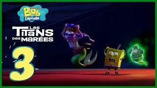 Bob l'éponge: les Titans des marées l Partie 3 Walkthrough Gameplay FR 4K