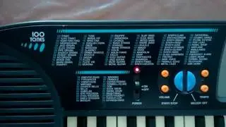 Teclado CASIO SA 65