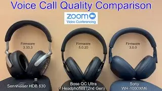Sennheiser HDB 630 vs Bose QC Ultra 2nd Gen vs Sony WH-1000XM6 | Voice Call Quality Comparison