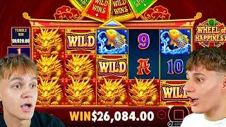THE NEW HUFF N' PUFF GAME IS INSANE (HUGE WIN)