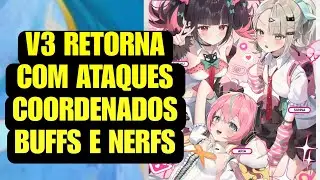 De Volta os Ataques Coordenadas. Beta v3: Sunna, Aria, Lycaon e Harumasa - Zenless Zone Zero