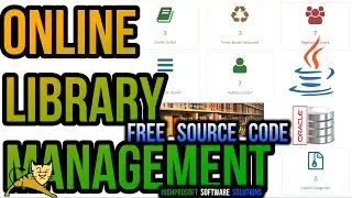 Online Library Management Project in java with full source code, JSP, Servlet, Oracle, Apache Tomcat