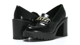 Steve Madden Nakos Heeled Loafer SKU: 9590853